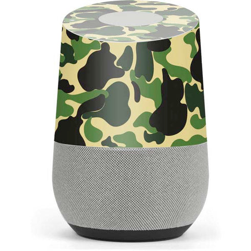Green Street Camo Google Home Skin